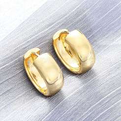 Boucles d'oreilles en laiton&nbsp;EJEW-Q015-21A-G