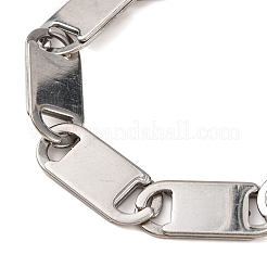 Bracelets à maillons marins en acier inoxydable 201 résistant au ternissement&nbsp;BJEW-B078-52P