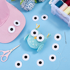 20 Stück Augen-Stickerei aus Polyester zum Aufbügeln/Aufnähen&nbsp;DIY-PH0036-61C-01