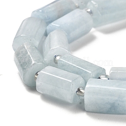 Natürliche Aquamarin Perlen Stränge&nbsp;G-N327-06-33