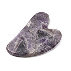 Natürliche Amethyst-Gua-Sha-Bretter&nbsp;G-O203-01