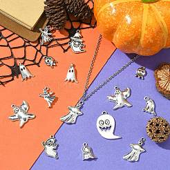 100 pièces 10 styles pendentifs en alliage de style tibétain&nbsp;FIND-CJ0002-22