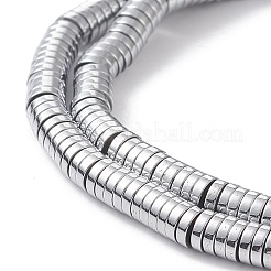 Electroplate non magnetici ematite sintetico fili di perline&nbsp;X-G-J164A-4mm-04