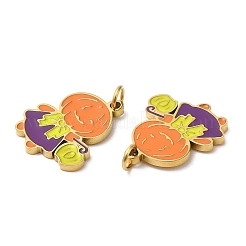 Halloween-Anhänger aus 304 Edelstahl mit Ionenbeschichtung (IP)&nbsp;STAS-D066-05G