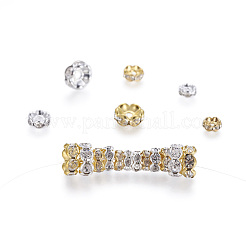 Perline distanziatori strass in ottone&nbsp;RB-JP0002-13A