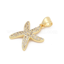 Ottone micro spianare pendenti zirconi&nbsp;KK-D317-072G