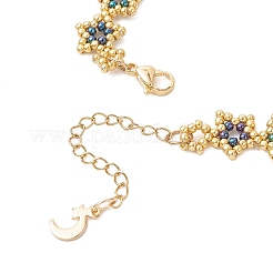 Armbänder aus Sternglasperlen&nbsp;BJEW-MZ00260