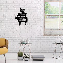 Decoraciones colgantes de hierro&nbsp;HJEW-WH0013-022