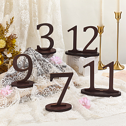 Marque-places en bois&nbsp;AJEW-WH0596-868A