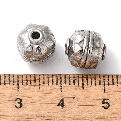 Anlaufgeschützte Perlen aus Edelstahl 304&nbsp;STAS-I305-128P