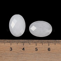 Natürliche weiße Jade Cabochons&nbsp;G-O175-15P-01