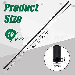 Barra redonda de fibra de carbono&nbsp;DIY-WH0591-514C