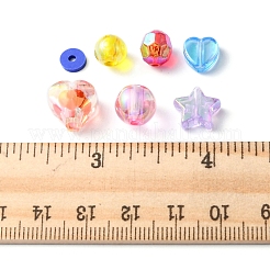 285 Stück transparente Acryl- und handgefertigte Polymer-Tonperlen in 7 verschiedenen Stilen.&nbsp;DIY-FS0004-39