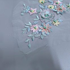 Spitzenstickerei&nbsp;DIY-WH0683-91A