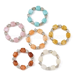 Bracelets extensibles en perles acryliques&nbsp;BJEW-JB14281