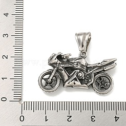 Pendentifs en acier inoxydable chirurgical 316&nbsp;STAS-E212-169AS