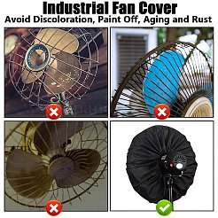 Staubschutzhülle aus Polyester für wandmontierte elektrische Ventilatoren&nbsp;AJEW-WH20010-65B