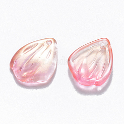 Pendentifs en verre transparent&nbsp;GLAA-T016-28