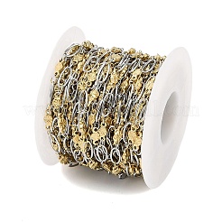 Catena a maglie in acciaio inossidabile placcata ionica (ip) 304&nbsp;CHS-H028-07A-GP