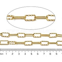 Ionenplattierung (IP) 304 Edelstahl ovale Gliederketten&nbsp;CHS-G039-15G