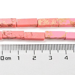 Synthetische imperiale Jaspis-gefärbte Perlenstränge&nbsp;G-D077-C01-09