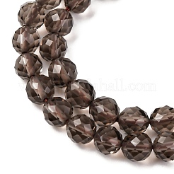 Natürliche Eis Obsidian Perlen Stränge&nbsp;G-S345-6mm-38