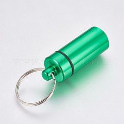 Aleación de aluminio portátil al aire libre pequeña caja de la píldora&nbsp;KEYC-TAC0003-01
