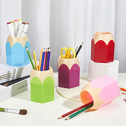 10 x Stifthalter aus ABS-Kunststoff in 5 Farben.&nbsp;AJEW-GA0009-90