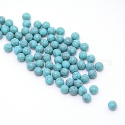 Cuentas / Abalorios redondos de  resina&nbsp;MRMJ-WH0068-34D-01