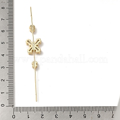 Orecchini con gancio cingolato avvolgenti in cristallo di ottone con strass per donna&nbsp;EJEW-C097-02G-01
