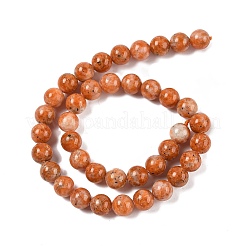 Natürliche orange Calcit Perlen Stränge&nbsp;G-I247-10C-01