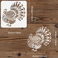 Stencil per pittura da disegno per animali domestici&nbsp;DIY-WH0391-0435