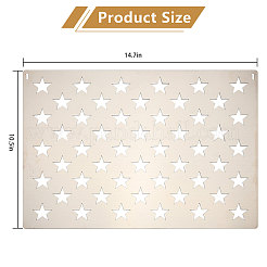 Stern 201 Stanzschablonen aus Edelstahl&nbsp;DIY-WH0002-52
