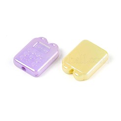 Perlas de acrílico opaco chapado uv&nbsp;OACR-T028-52