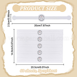 Étiquettes autocollantes en papier pour sceller les cadeaux&nbsp;DIY-WH0591-646B-07