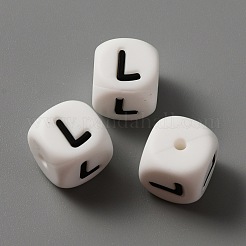 Perles de silicone écologiques de qualité alimentaire&nbsp;SIL-WH0001-41L
