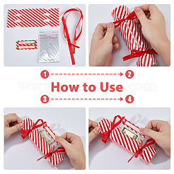 6 stücke bonbonförmige papier weihnachten überraschung pull-out geldbeutel geschenk-boxen für geldgeschenk&nbsp;ABAG-DC0001-06