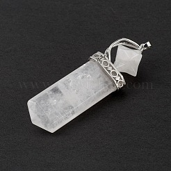 Grandi ciondoli con pietre preziose miste naturali e sintetiche a tema chakra&nbsp;G-L524-12P