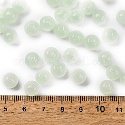 Nachahmung von Jadeglas-Saatperlen&nbsp;SEED-Z004-J8MM-09
