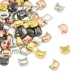 60pcs 6 Farben galvanisieren Glasperlenstränge&nbsp;EGLA-YW0005-70