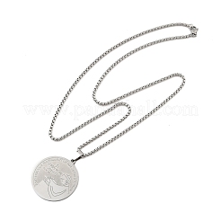 Colliers à chaîne en acier inoxydable 201&nbsp;LS-NJEW-R013-05P
