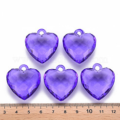 Pendentifs en acrylique transparent &nbsp;TACR-T024-03B-936