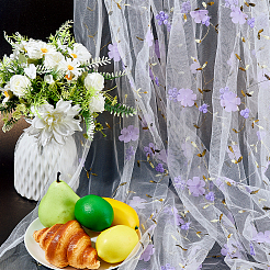 2 Yards Polyester-Netzgewebe&nbsp;DIY-WH0622-656A