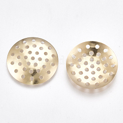 Accessoires de bague/broche tamis en fer&nbsp;X-IFIN-T007-49KC-NF