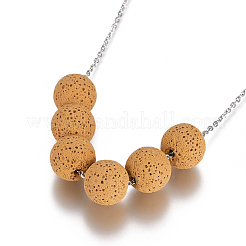 Collane a catena in acciaio inossidabile 304&nbsp;NJEW-I236-03P
