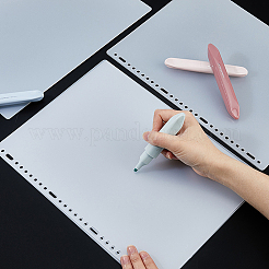 Ordnerteiler aus A4-PP-Kunststoff&nbsp;DIY-WH0308-509B