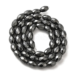 Forti fili magnetici di perline di ematite sintetica&nbsp;G-P518-02A