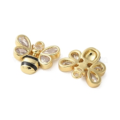 Ottone micro spianare pendenti zirconi&nbsp;X-KK-P290-32G