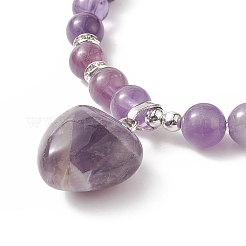 Armbänder natürliche & synthetische Edelstein Perlen strecken&nbsp;BJEW-JB09206