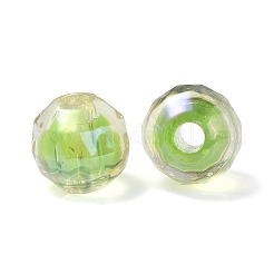 UV-Beschichtung transparente europäische Acrylperlen&nbsp;OACR-F004-03B